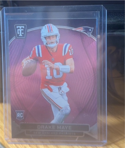 2024 Panini Totally Certified #121 Drake Maye — front