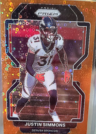2021 Panini Prizm #205 Justin Simmons — front
