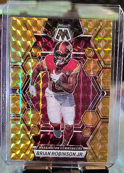 2023 Panini Mosaic #244 Brian Robinson Jr. — front