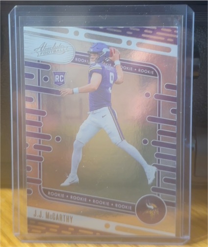2024 Panini Absolute #110 J.J. McCarthy — front