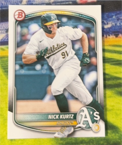 2025 Bowman Prospects #BP-114 Nick Kurtz — front