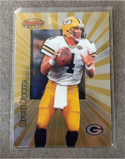 1998 Bowman's Best #10 Brett Favre — front