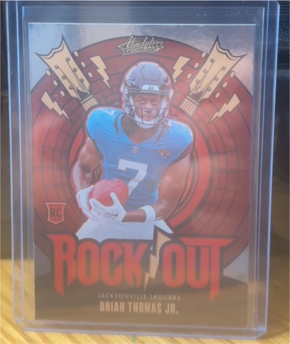 2024 Panini Absolute #RO-BTJ Brian Thomas Jr. — front