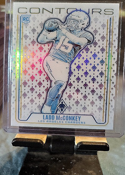 2024 Panini Phoenix Contours #CON-LMY Ladd McConkey — front