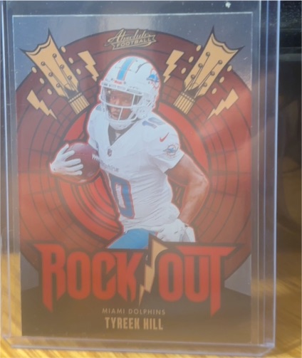 2024 Panini Absolute Football Rock Out #RO-THL Tyreek Hill — front