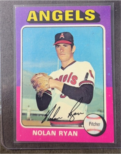 1975 Topps #500 Nolan Ryan — front