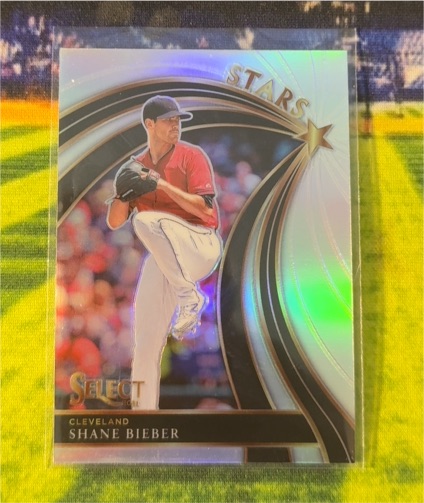 2021 Panini Select Stars #SELS-11 Shane Bieber — front