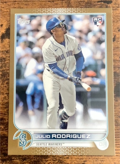 2022 Topps Update #US44 Julio Rodriguez — front