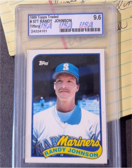 1989 Topps Traded #57T Randy Johnson — front