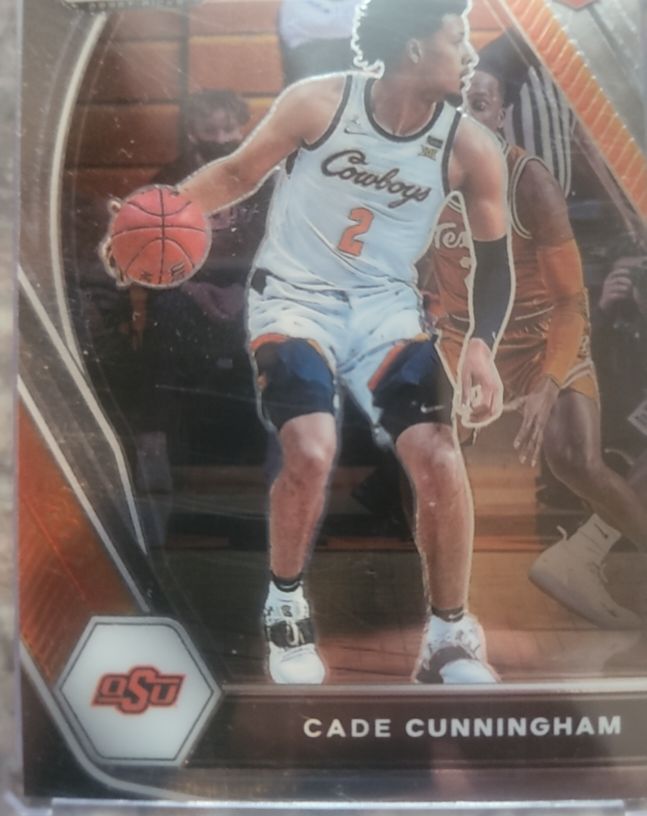 2021-22 Panini Prizm Draft Picks #1 Cade Cunningham — front