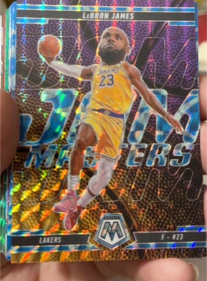 2022-23 Panini Mosaic Jam Masters #23 LeBron James — front