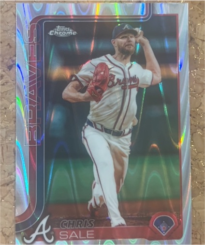 2025 Topps Chrome #182 Chris Sale — front
