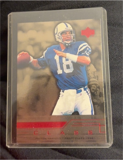 1999 Upper Deck Quarterback Class #QC13 Peyton Manning — front