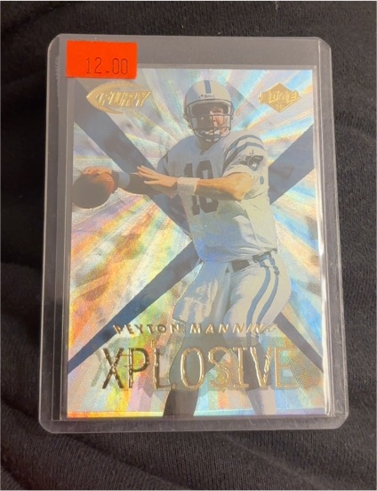 1999 Collector's Edge Fury #10 Peyton Manning Xplosive — front
