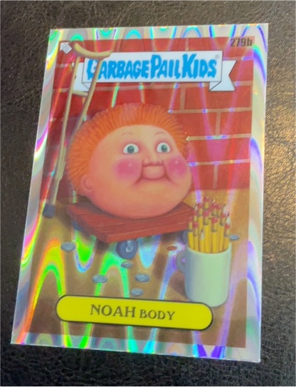 2024 Topps Garbage Pail Kids Chrome Series 7 #279b Noah Body — front