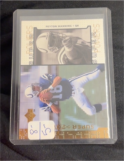 1998 Upper Deck Super Powers #S16 Peyton Manning — front