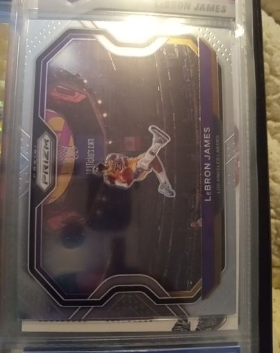 2020-21 Panini Prizm #1 LeBron James — front