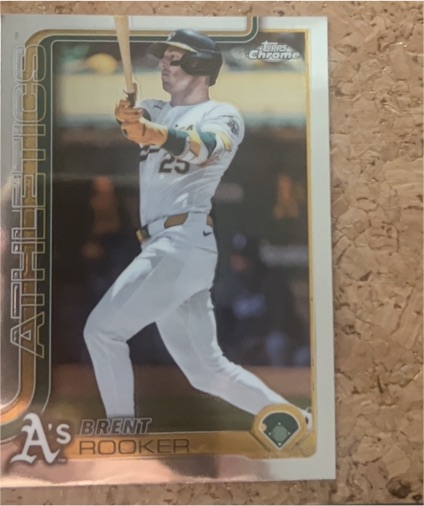 2025 Topps Chrome #54 Brent Rooker — front