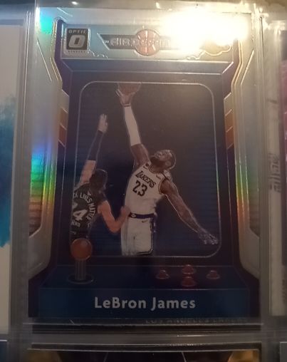2020-21 Panini Donruss Optic #3 LeBron James Air Defense — front