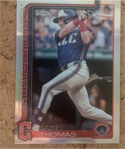 2025 Topps Chrome #3 Lane Thomas — front