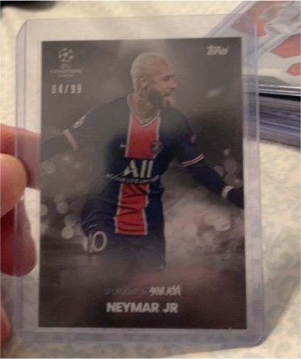 2021 Topps Steve Aoki Football Festival Spotlight Neymar Jr — front