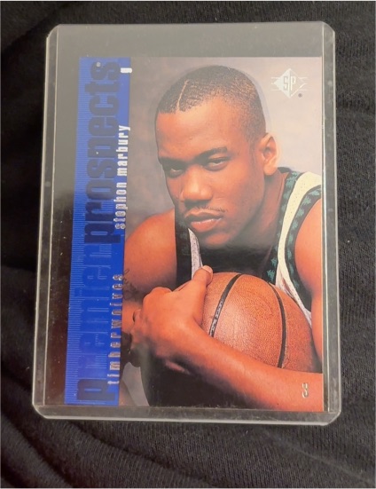 1996-97 Upper Deck SP #137 Stephon Marbury — front