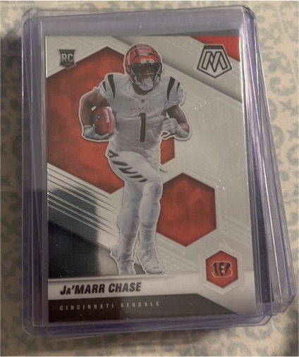 2021 Panini Mosaic #307 Ja'Marr Chase — front