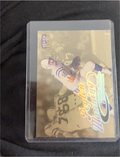 1999 Fleer Ultra Gold Medallion Edition #15G Peyton Manning — front
