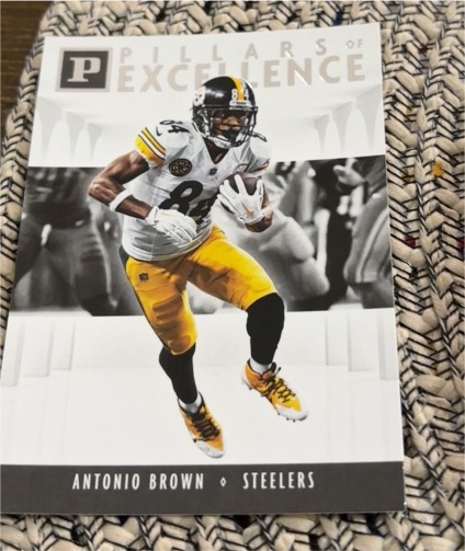 2018 Panini Pillars of Excellence #PI-AB Antonio Brown — front
