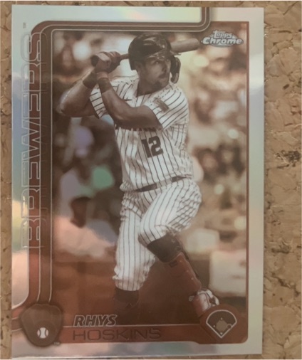 2025 Topps Chrome #98 Rhys Hoskins — front