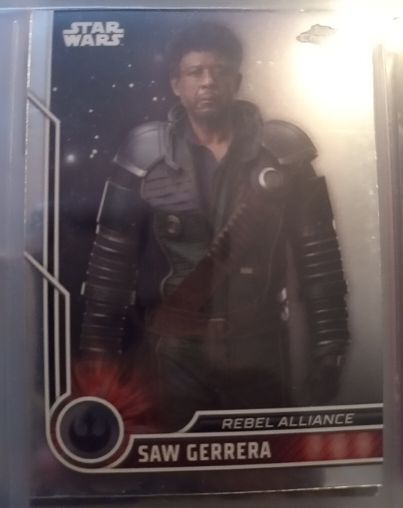 2023 Topps Chrome Star Wars #4 Saw Gerrera — front