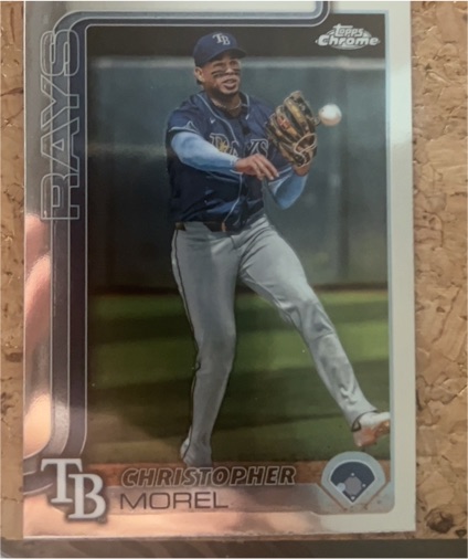 2025 Topps Chrome #64 Christopher Morel — front