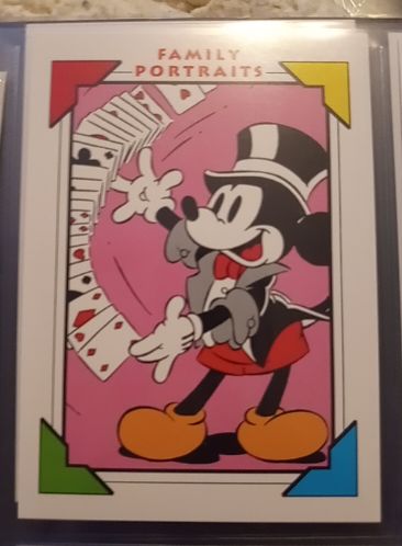 1991 Impel Disney Family Portraits #110 Magician Mickey — front