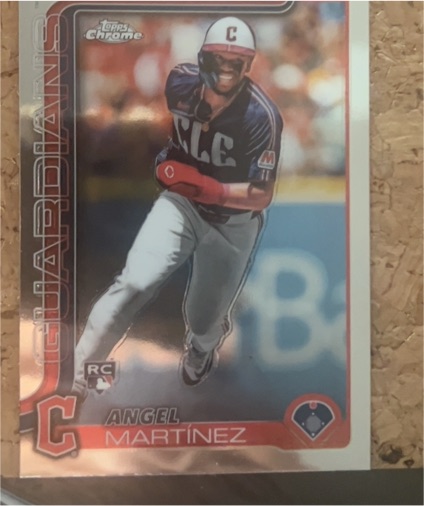 2025 Topps Chrome #27 Angel Martinez — front