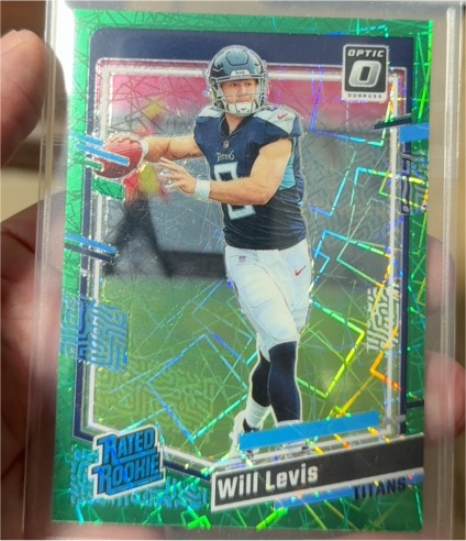 2023 Donruss Optic #298 Will Levis — front