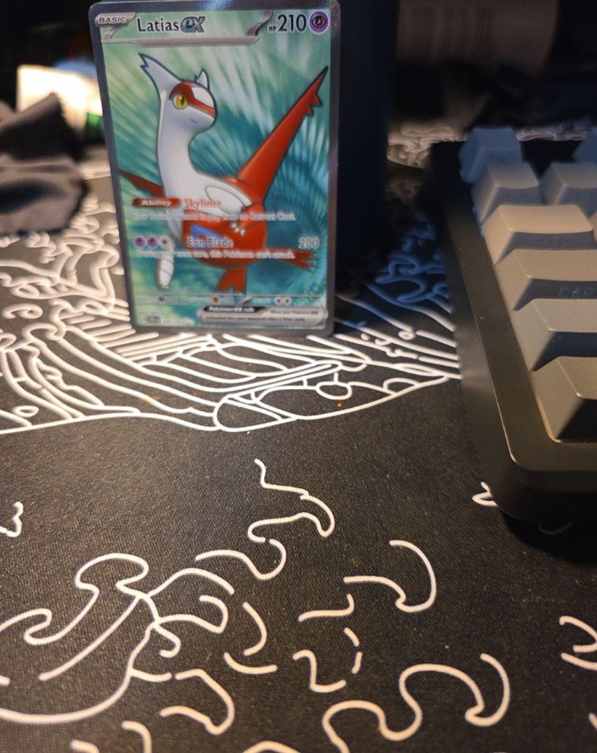 2016 Pokémon Sun & Moon #68 Latias GX — front
