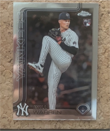 2025 Topps Chrome #81 Will Warren — front