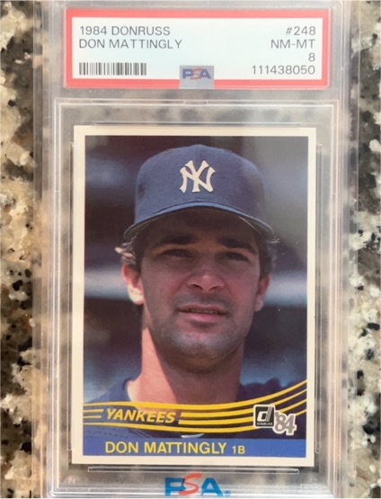 1984 Donruss #248 Don Mattingly — front