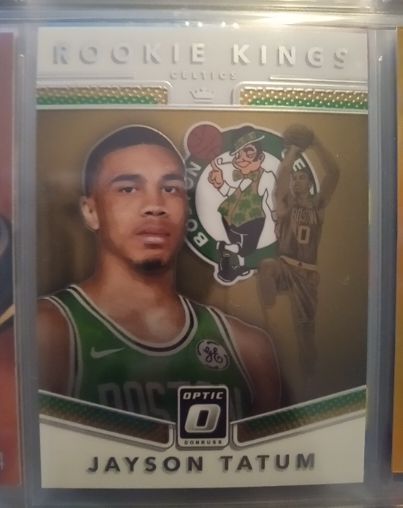 2017-18 Panini Donruss Optic Rookie Kings #3 Jayson Tatum — front