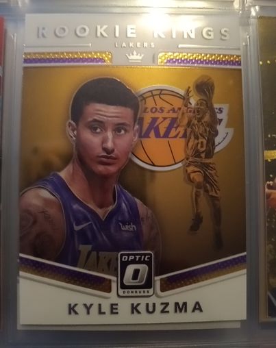 2017-18 Panini Donruss Optic Rookie Kings #25 Kyle Kuzma — front