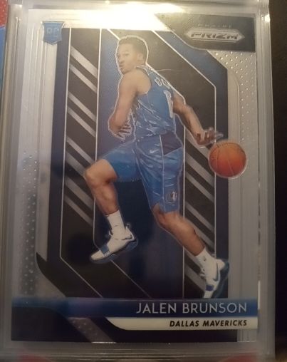 2018-19 Panini Prizm #250 Jalen Brunson — front