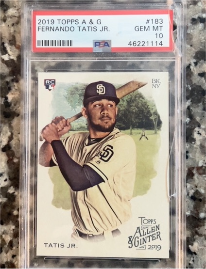 2019 Topps Allen & Ginter #183 Fernando Tatis Jr. — front