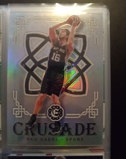 2016-17 Panini Excalibur Crusade #60 Pau Gasol — front