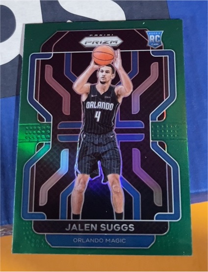 2021-22 Panini Prizm #314 Jalen Suggs — front
