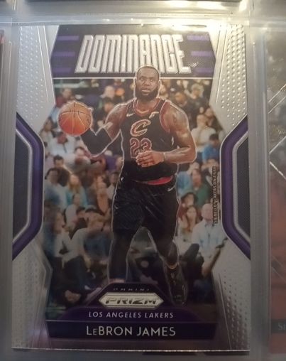 2018-19 Panini Prizm #29 LeBron James Dominance — front