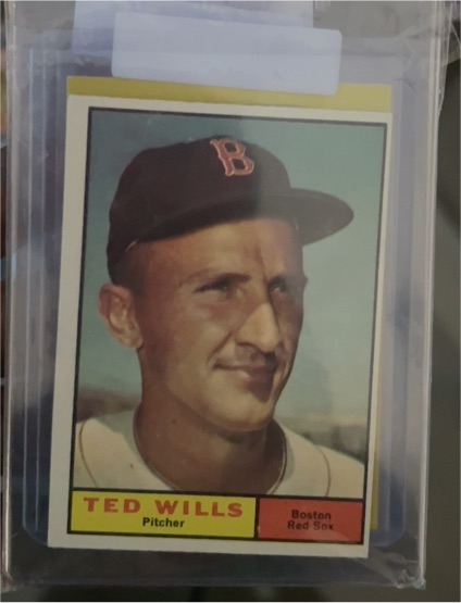 1961 Topps #548 Ted Wills — front