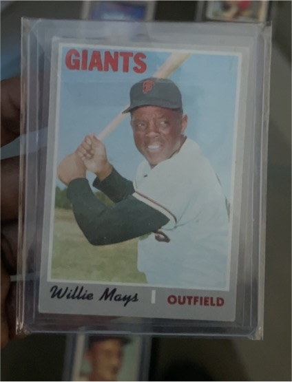 1970 Topps #600 Willie Mays — front