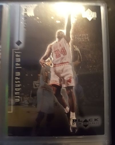 1998 Upper Deck Black Diamond #24 Jamal Mashburn — front