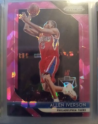 2018-19 Panini Prizm #45 Allen Iverson — front