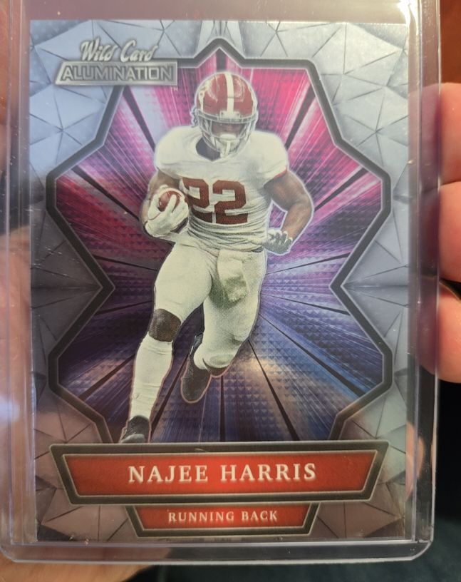 2021 Wild Card Alumination #ABC-9 Najee Harris — front